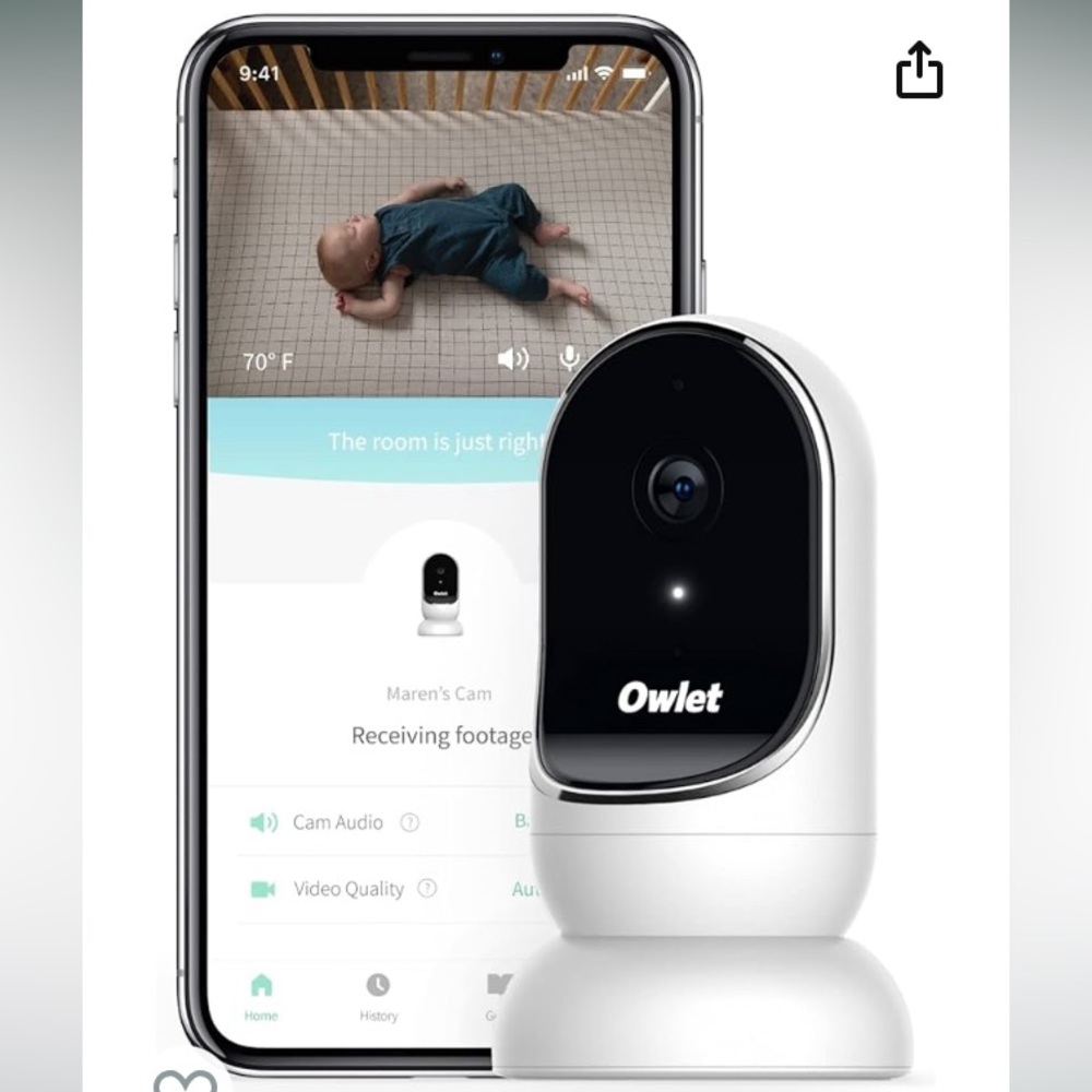 Factory Sealed - Owlet Cam Smart HD Video Baby Monitor